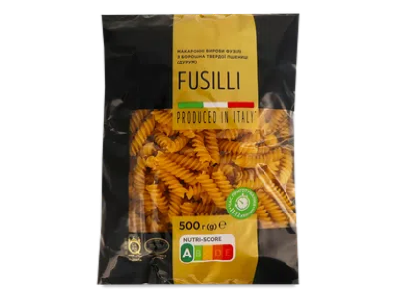 Изделия макаронные «Премия» Fusilli из твердых сортов пшеницы 500г.