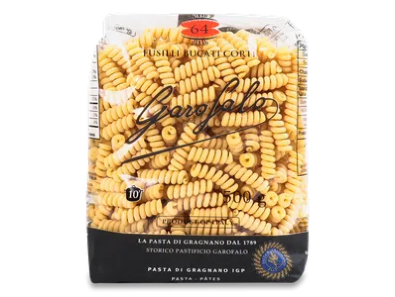 Макаронные изделия Garofalo «Фузили Букати» короткие 500г