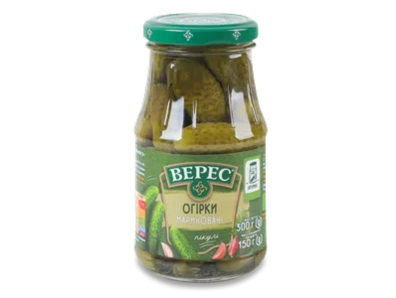 Огурцы «Верес» маринованные 300г