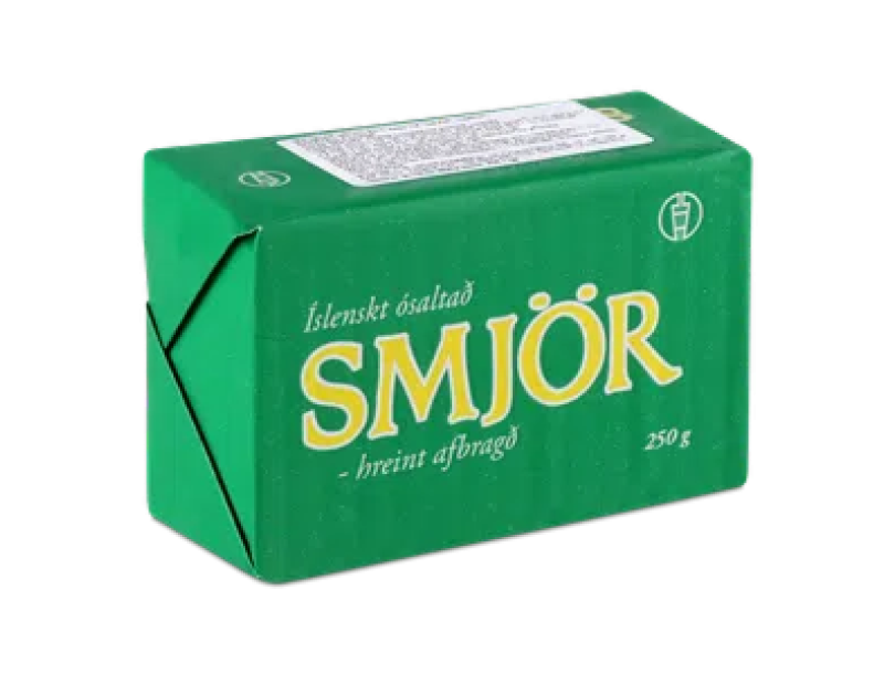 Масло сливочное Smjor несоленое 82% 250г