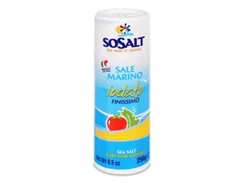 Соль Sosalt морская йодированная экстра 250г