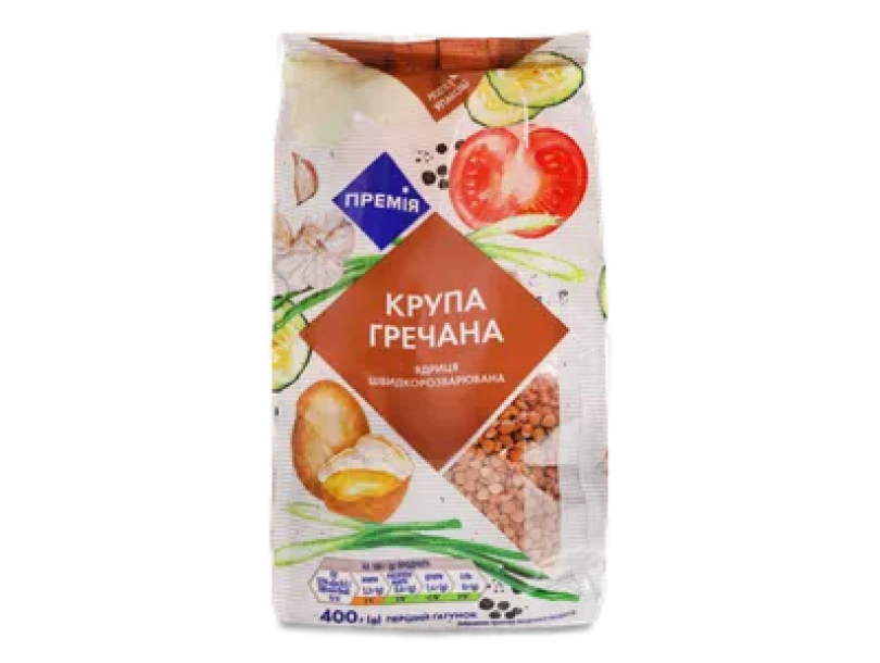 Крупа гречневая «Премия»® ядрица быстроразвариваемая 400г