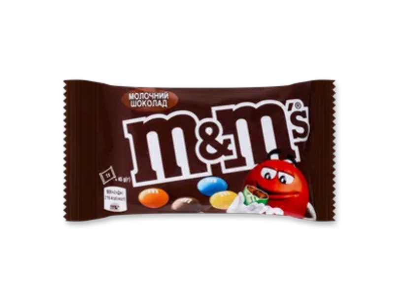 Драже M&M's с шоколадом 45г
