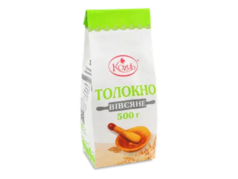 Толокно Козуб продукт овсяное 500г