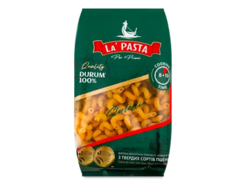 Изделия макаронные La Pasta рожки 400г