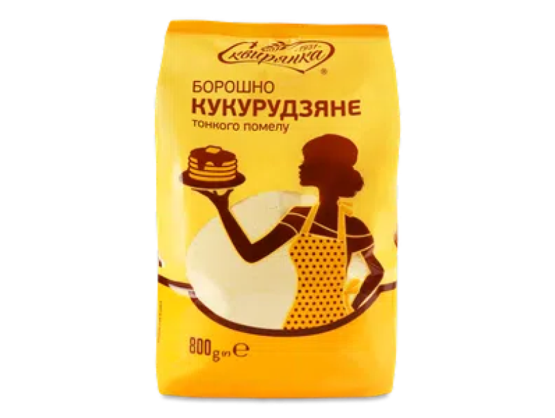 Мука «Сквирянка» кукурузная п/п 800г