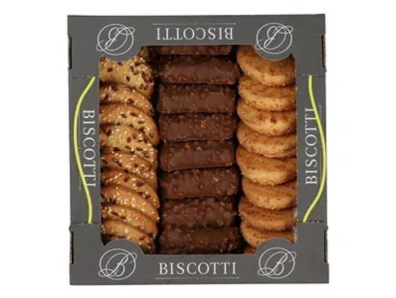 Печенье Biscotti Демицио Микс сдобное песочно-отсадное 0,45 кг