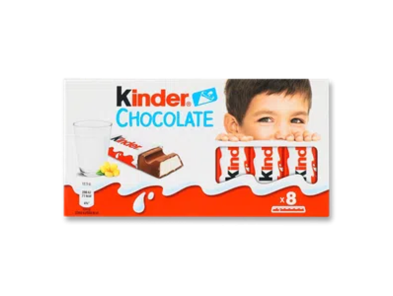 Шоколад Kinder T8 100г