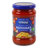 Спагеті-соус Чумак Болоньез італійський с/б 290г