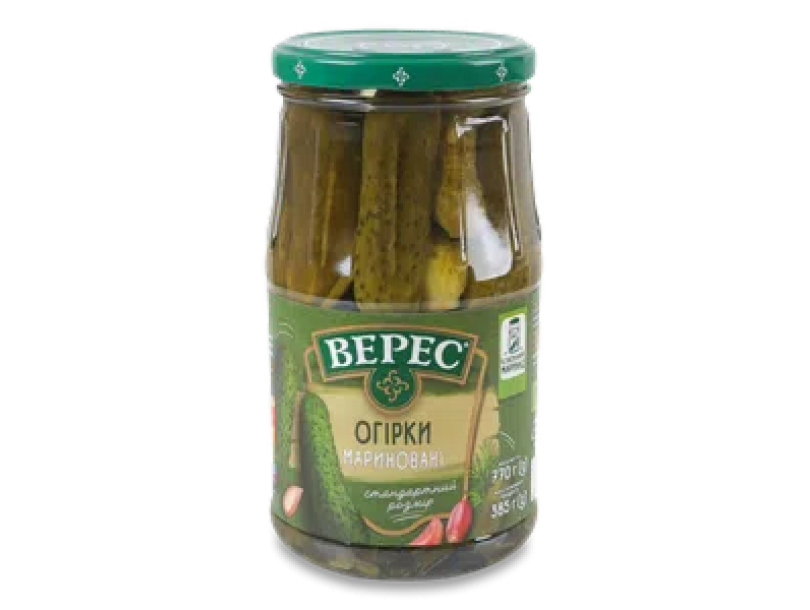 Огурцы «Верес» маринованные 770г