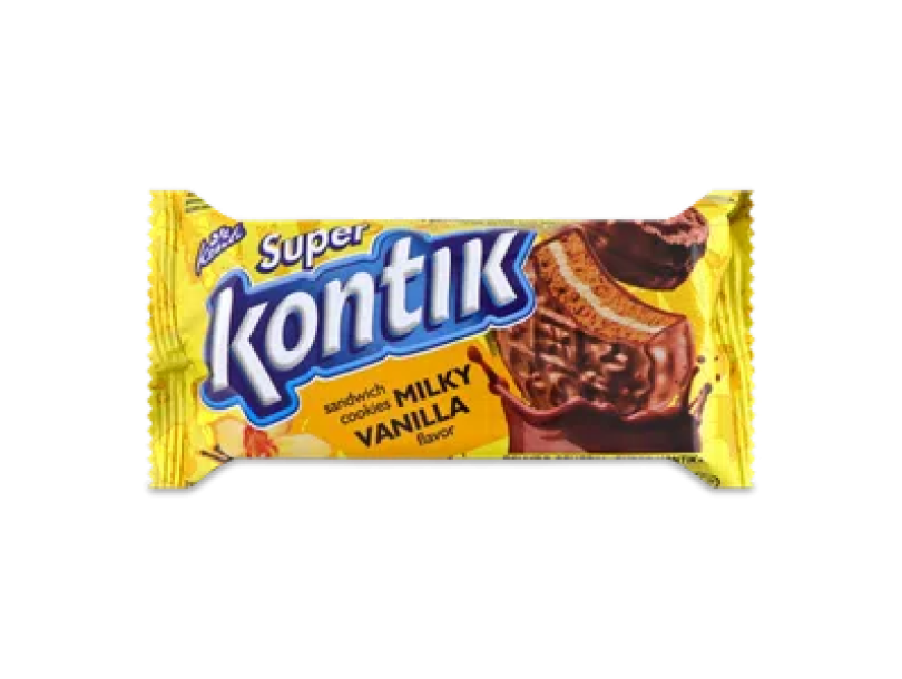 Печенье Konti Super Kontik с молочно-ванильным вкусом 90г